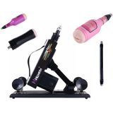 Heteréo Hismith Basic Seksmachine Met 3 Pocket Pussy! Vagina & Oraal/Mond & Anus