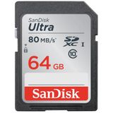 Geheugenkaart Sandisk SDXC Ultra class10 64GB