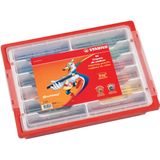 Stabilo kleurpotlood Trio 96 potloden, in een plastic doos
