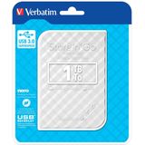 Verbatim harde schijf 3.0 Store 'n' Go, 1 TB, wit