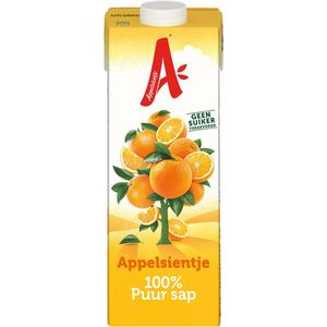 Appelsientje sinaasappelsap 1 l, pak van 12 stuks