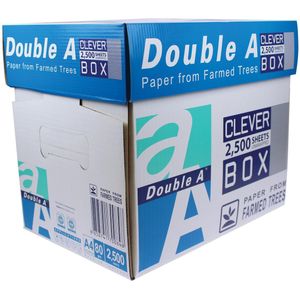 Double A Premium printpapier ft A4, 80 g, doos van 2500 vel