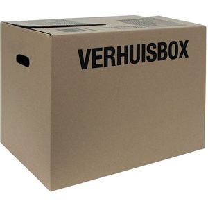 Verhuisdoos IEZZY 480x320x360mm bruin 25 stuks