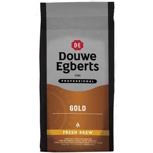 Douwe Egberts gemalen koffie voor automaten, Gold fresh brew, pak van 1 kg