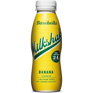 Barebells milkshake banaan, 33 cl, pak van 8