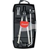 Maped verdeelpasser Giant 4-delige passerdoos: - 1 boogpasser - 1 verlengstang - 1 universele adapt...