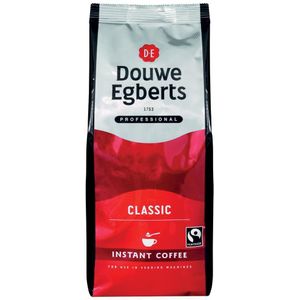 Douwe Egberts instant koffie, Classic, fairtrade, pak van 300 gram