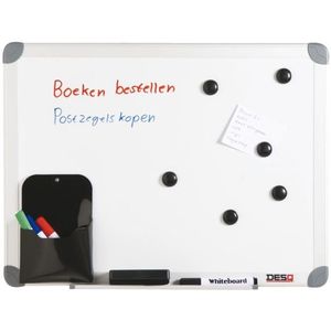 Whiteboard Desq 45x60cm in kunststof draagtas