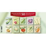 Bpost postzegel nationaal, groenten, blister van 50 stuks, non-prior