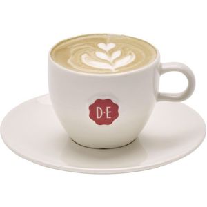 Kopje Douwe Egberts cappuccino 180ml wit