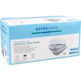 Chirurgisch mondmasker, type IIR, 3- laags, met CE certificaat, doos van 50 stuks