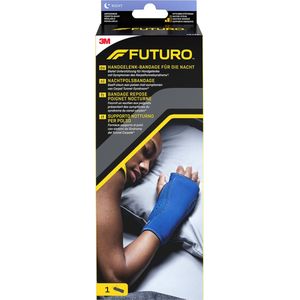 3M Futuro steunverband voor pols, nachtpolsbandage, verstelbaar, blauw