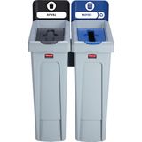 Rubbermaid kit Slim Jim ref. 2057605 met 10 etiketten in het Frans
