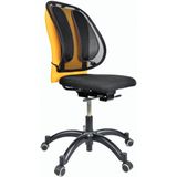 Fellowes Office Suites rugsteun van gaas, zwart