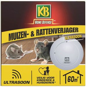 KB Muizen- en Rattenverjager Ultrasoon 60m2