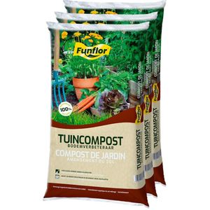 Pallet Funflor Tuincompost 60 zakken x 40L (2400L)