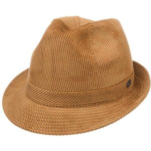 Lipodo Cordhut Kord Kordhut Trilby Herrenhut Stoffhut Hut - Made in Italy Trilbys
