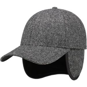 Lierys Jerome Wollcap mit Ohrenklappen Wintercap Basecap Baseballcap Baseballcaps