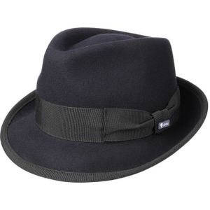 Lipodo The Classic Wool Trilby Filzhut Wollhut Wollfilzhut Hut Trilbyhut Fedora Fedora-Hut Bogarth�te
