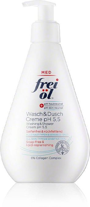 frei öl - Was- & Douchecrème - pH 5,5 - Zeepvrij - Hydraterend
