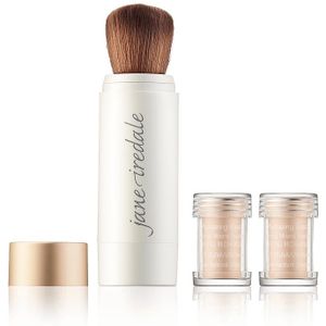 Jane Iredale Amazing Base Refillable Brush + 2 Refills Honey Bronze (1 St�ck + 2x2,5 g)