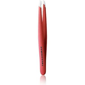 Tweezerman - Slant Tweezer - Geranium - Pincet - 1 st