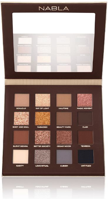 NABLA Cosmetics - Side By Side Nude - Oogschaduw Palette - 12.2 g