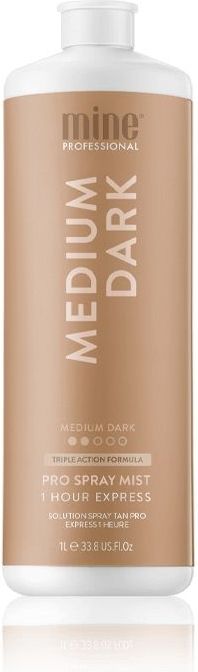 MineTan Pro Spray Mist Medium Dark (1000 ml)