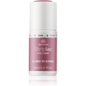Alessandro Striplac Peel or Soak - Gellak - 112 Meet Me In Paris - 8 ml