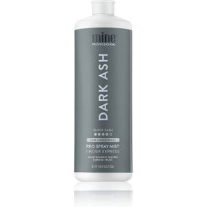 MineTan - 1 HR Express Pro Spray Mist - Donkere As - 1000 ml