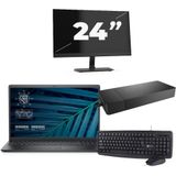 Dell Vostro 15 3510 - Intel Core i5-11e Generatie - 15 inch - 16GB RAM - 256GB SSD - Windows 11 Home + 1x 24 inch Monitor Zichtbaar gebruikt