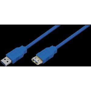 USB 3.0 A Male to A Female, blue, 3M,CU0057