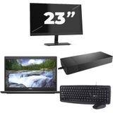 Dell Latitude 3420 - Intel Core i3-10e Generatie - 14 inch - 16GB RAM - 256GB SSD - Windows 11 Home + 1x 23 inch Monitor Nette Staat