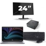 Dell Latitude 5310 - Intel Core i7-10e Generatie - 13 inch - 16GB RAM - 256GB SSD - Windows 11 + 1x 24 inch Monitor Zichtbaar gebruikt