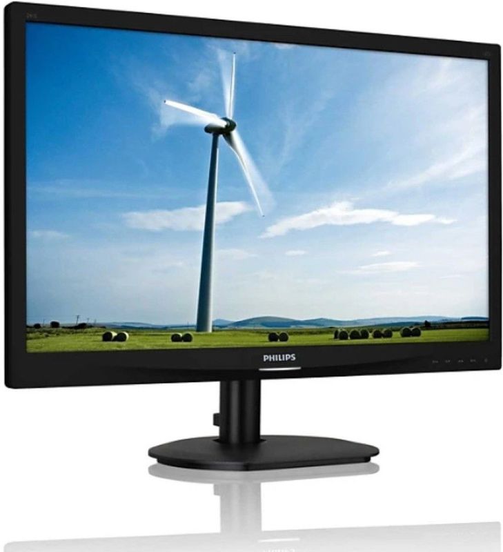 Philips Brilliance 241S4LSB - 24 inch - 1920x1080 - DVI - VGA - Zwart Zichtbaar gebruikt