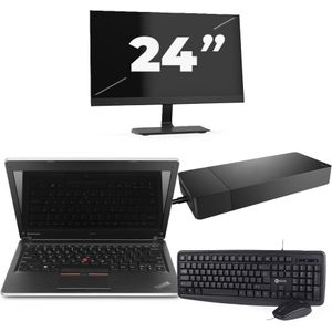 HP Envy notebook 13 - Intel Core i5-7e Generatie - 13 inch - 8GB RAM - 256GB SSD - Windows 11 Home + 1x 24 inch Monitor Zichtbare schade