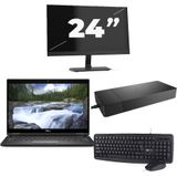 Dell XPS 13 7390 - Intel Core i5-10e Generatie - 13 inch - 16GB RAM - 256GB SSD - Windows 11 Home + 1x 24 inch Monitor Zichtbaar gebruikt