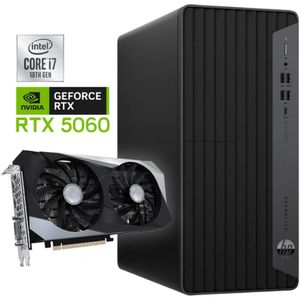 HP EliteDesk 800 G6 Tower - Intel Core i7-10e Generatie - 32GB RAM - 512GB SSD - Nvidia RTX 5060 - Win11 - Game PC Nette Staat