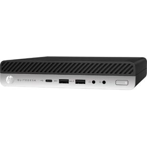 HP EliteDesk 800 G5 USFF - Intel Core i5-9e Generatie - 16GB RAM - 256GB SSD - Windows 11 Zichtbaar gebruikt