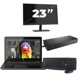 Lenovo ThinkBook 14 G2 - Intel Core i5-11e Generatie - 14 inch - 16GB RAM - 256GB SSD - Windows 11 Home + 1x 23 inch Monitor Zichtbare schade