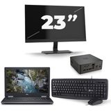 Dell Precision 7530 - Intel Core i7-8e Generatie - 15 inch - 16GB RAM - 512GB SSD - Windows 11 + 1x 23 inch Monitor Nette Staat