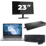 Lenovo ThinkPad T14 Gen 1 - Intel Core i5-10e Generatie - 14 inch - 16GB RAM - 256GB SSD - Windows 11 Home + 1x 23 inch Monitor Nette Staat