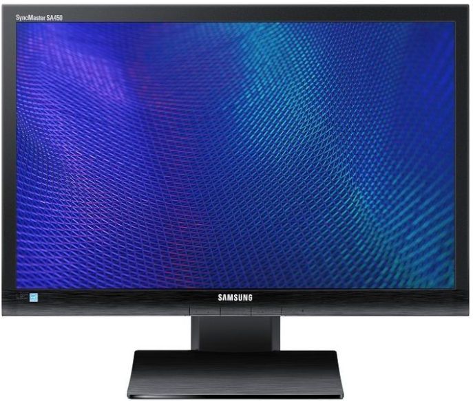 Samsung S24E450BW - 24 inch - 1920x1200 - DVI - VGA - Zwart Nette Staat