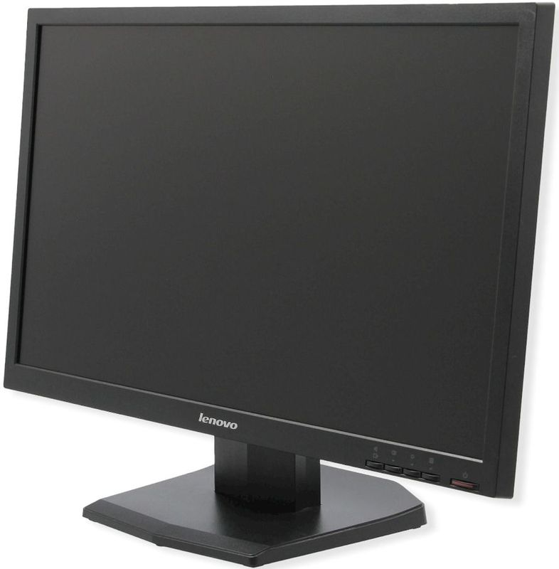 Lenovo ThinkVision LT2423wc - 24 inch - 1920x1080 - DVI - VGA - Zwart Nette Staat