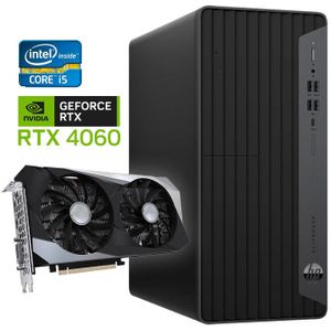 HP EliteDesk 800 G6 Tower - Intel Core i5-10e Generatie - 32GB RAM - 1TB SSD - Nvidia RTX 4060 - Win11 - Game PC Nette Staat