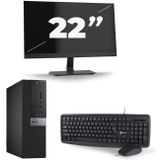 Dell Optiplex 3040 SFF - Intel Core i3-6e Generatie - 8GB RAM - 128GB SSD - Windows 11 + 1x 22 inch Monitor Nette Staat