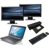 Dell Latitude E5430 - Intel Core i5 - 4GB - 320GB HDD + Docking + Dual 2x 22'' Widescreen Monitor - Win 10