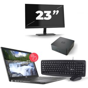 Dell Latitude 7310 - Intel Core i5-10e Generatie - 13 inch - 16GB RAM - 256GB SSD - Windows 11 Home + 1x 23 inch Monitor Zichtbare schade