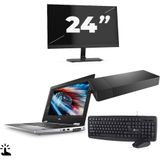 Dell Precision 7540 - Intel Core i7-9e Generatie - 15 inch - Touch - 16GB RAM - 256GB SSD - Windows 11 Home + 1x 24 inch Monitor Zichtbaar gebruikt