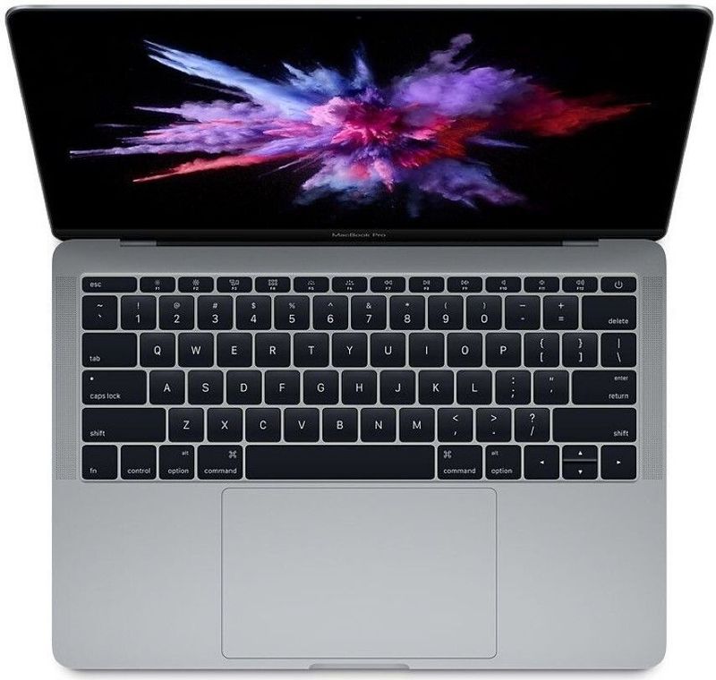 Apple MacBook Pro (13 inch, 2017) - Intel Core i5 - 16GB RAM - 256GB SSD - 2x Thunderbolt 3 - Spacegrijs Zichtbaar gebruikt